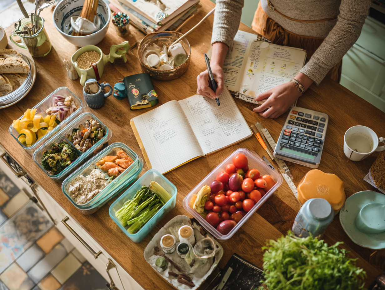Різноманітні здорові продукти харчування
